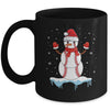 Funny Christmas Baseball Santa Snowman Mug | siriusteestore