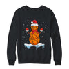 Funny Christmas Basketball Santa Snowman Shirt & Sweatshirt | siriusteestore