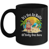 Funny Christmas In July Hot As Balls Santa Summer Party Mug | siriusteestore