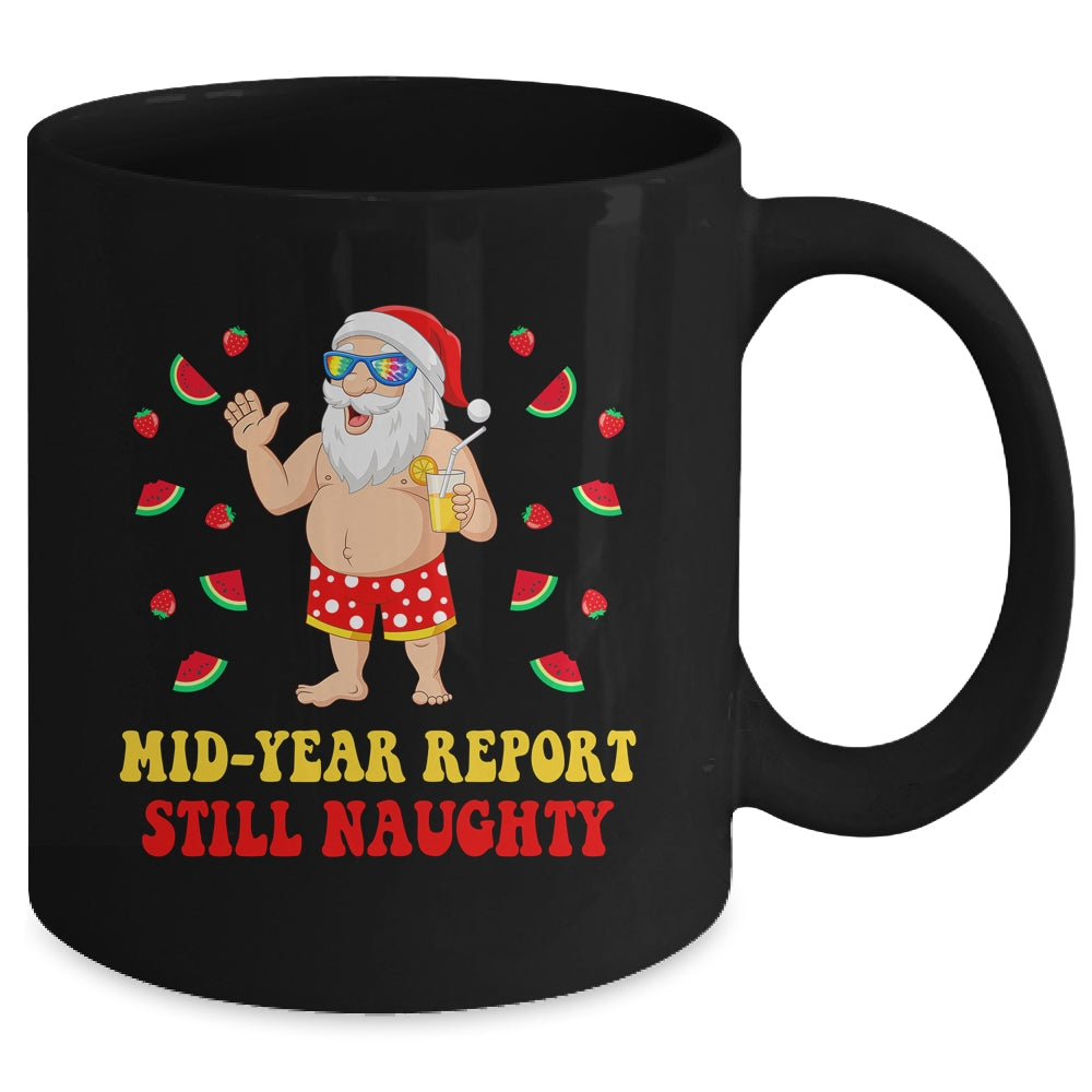 Funny Christmas In July Santa Summer Vacation Men Women Kids Mug | siriusteestore