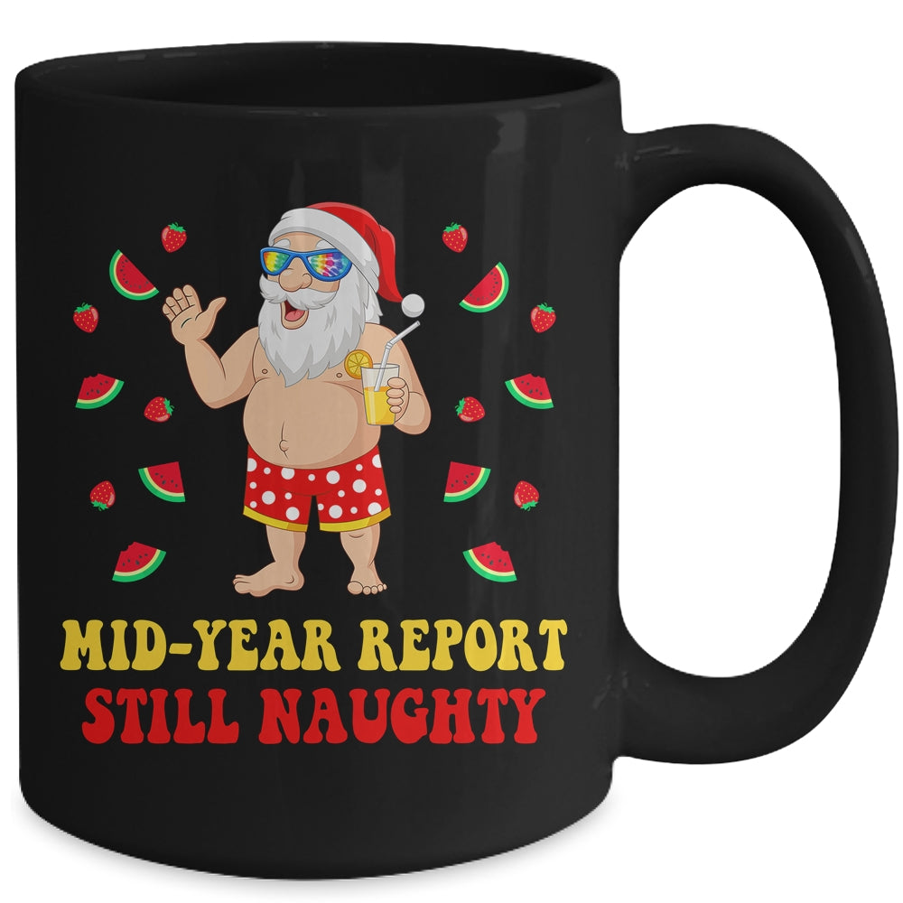 Funny Christmas In July Santa Summer Vacation Men Women Kids Mug | siriusteestore