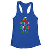 Funny Christmas In July Summer Elf Santa Xmas Shirt & Tank Top | siriusteestore