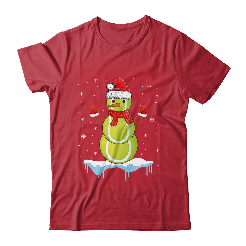 Funny Christmas Tennis Balls Santa Snowman Shirt & Sweatshirt | siriusteestore