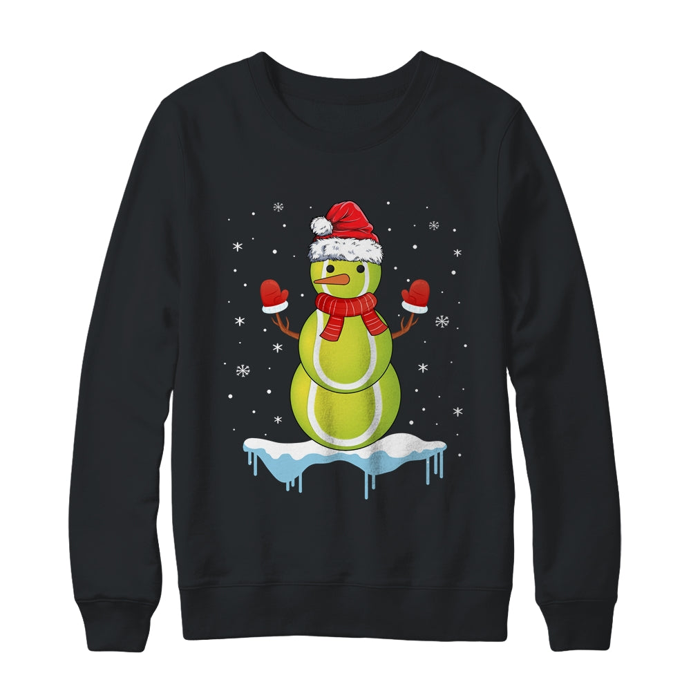 Funny Christmas Tennis Balls Santa Snowman Shirt & Sweatshirt | siriusteestore