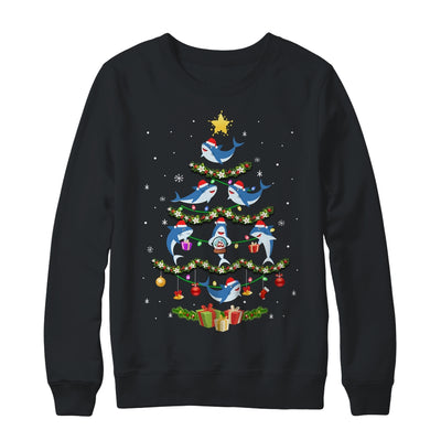Funny Christmas Tree Shark This Is My Christmas Shirt & Sweatshirt | siriusteestore