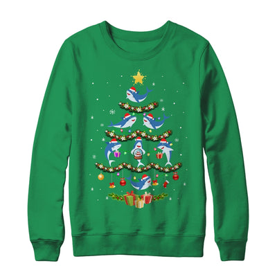Funny Christmas Tree Shark This Is My Christmas Shirt & Sweatshirt | siriusteestore