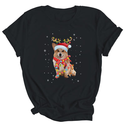 Funny Corgi Christmas Tree Santa Reindeer Pajamas Shirt & Sweatshirt | siriusteestore