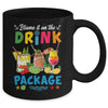 Funny Cruise Blame It On The Drink Package Summer Mug | siriusteestore