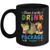 Funny Cruise Blame It On The Drink Package Summer Mug | siriusteestore