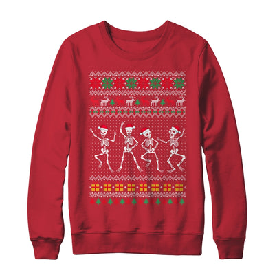 Funny Dancing Skeletons Ugly Christmas Shirt & Sweatshirt | siriusteestore