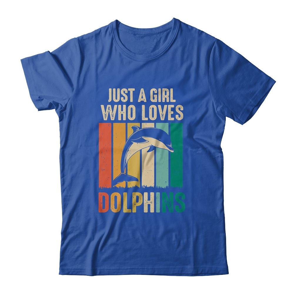 Funny Dolphin Design For Girls Mom Ocean Animal Dolphin Lover Shirt & Tank Top | siriusteestore