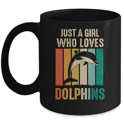 Funny Dolphin Design For Girls Mom Ocean Animal Dolphin Lover Mug | siriusteestore