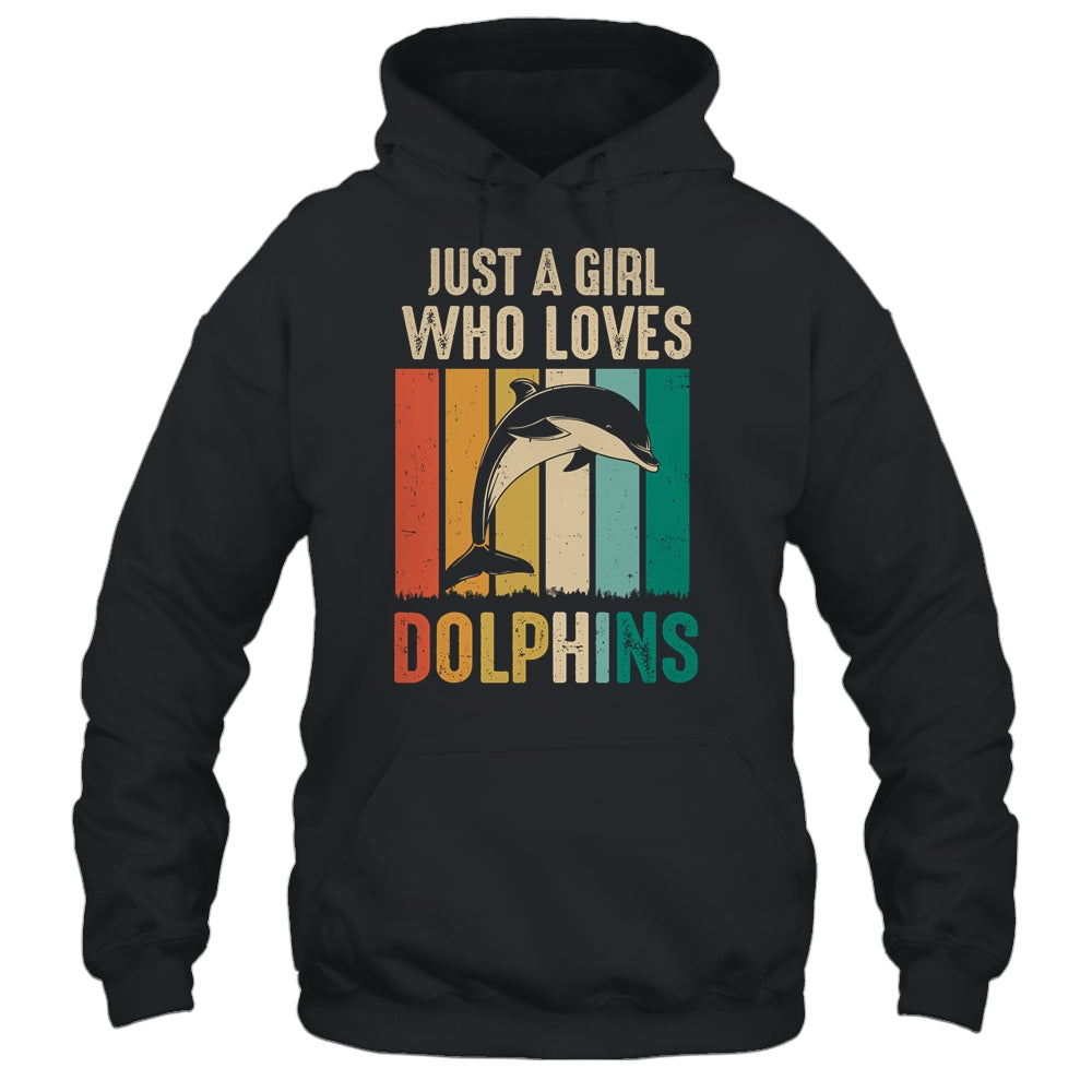 Funny Dolphin Design For Girls Mom Ocean Animal Dolphin Lover Shirt & Tank Top | siriusteestore
