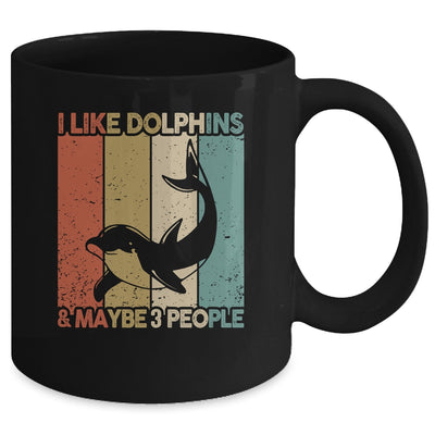 Funny Dolphin Design For Kids Men Women Animal Vintage Mug | siriusteestore