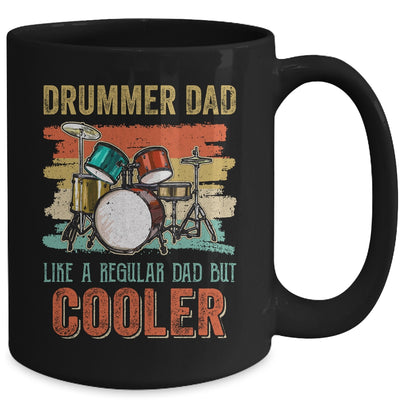 Funny Drummer Dad Art For Men Drumming Daddy Drum Players Mug | siriusteestore