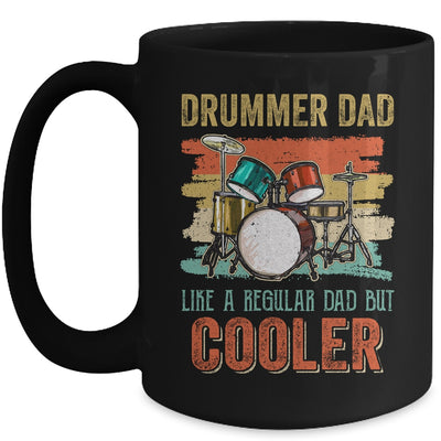 Funny Drummer Dad Art For Men Drumming Daddy Drum Players Mug | siriusteestore