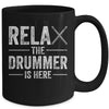Funny Drummer Design For Men Women Drum Player Music Lover Mug | siriusteestore
