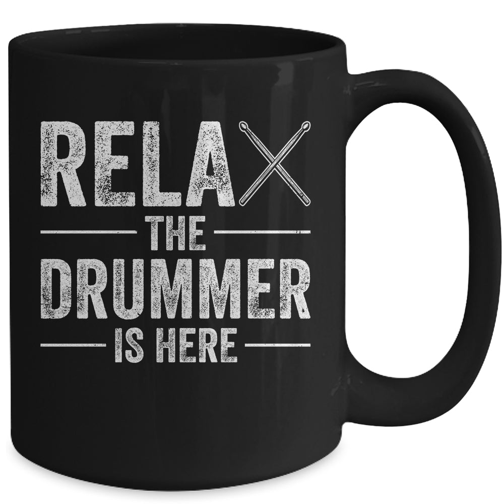 Funny Drummer Design For Men Women Drum Player Music Lover Mug | siriusteestore