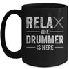 Funny Drummer Design For Men Women Drum Player Music Lover Mug | siriusteestore