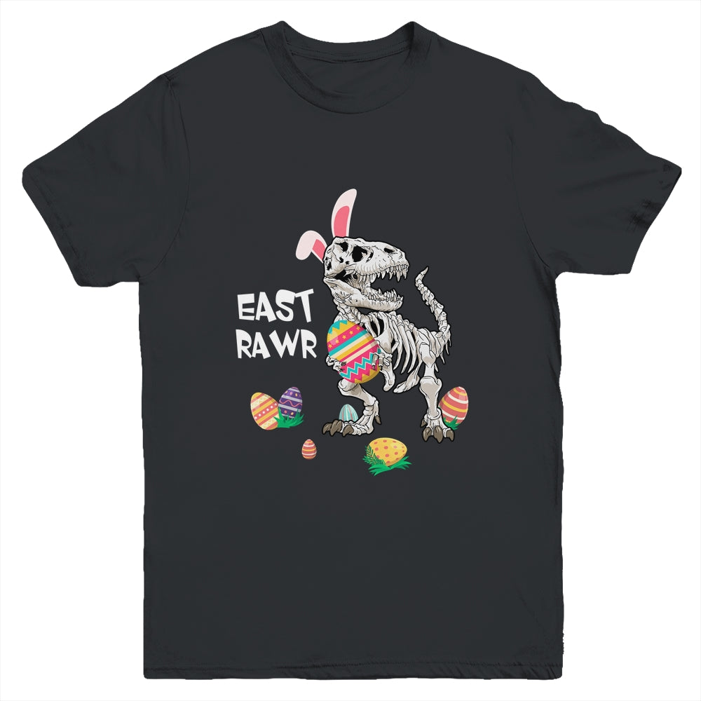 Funny Eastrawr T Rex Dinosaur Easter Day Boy Men Youth Shirt | siriusteestore