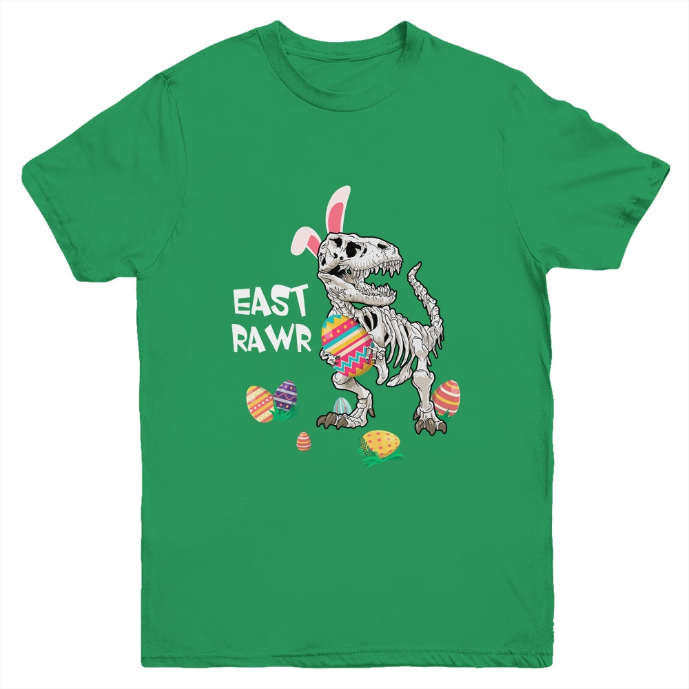 Funny Eastrawr T Rex Dinosaur Easter Day Boy Men Youth Shirt | siriusteestore