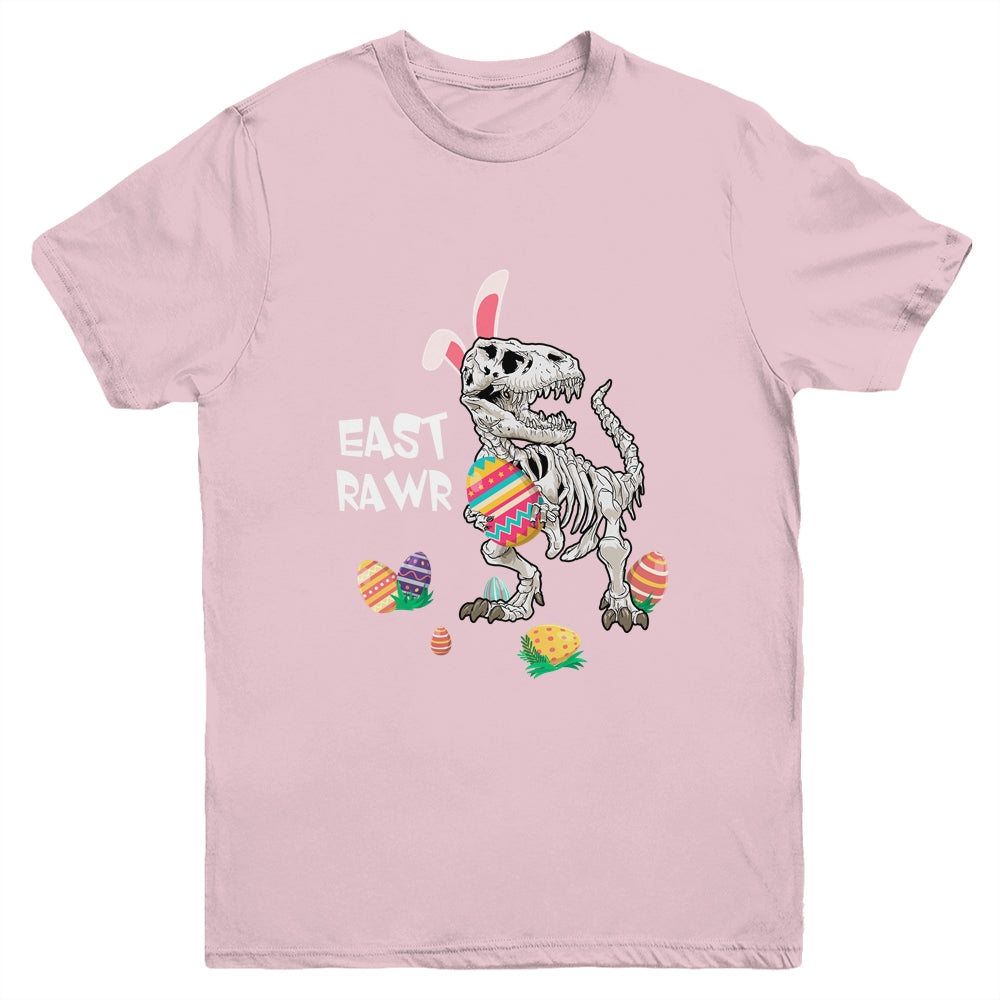 Funny Eastrawr T Rex Dinosaur Easter Day Boy Men Youth Shirt | siriusteestore