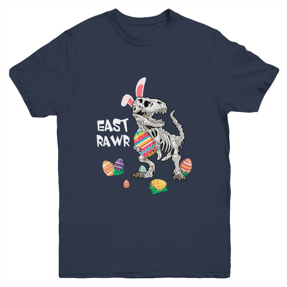 Funny Eastrawr T Rex Dinosaur Easter Day Boy Men Youth Shirt | siriusteestore