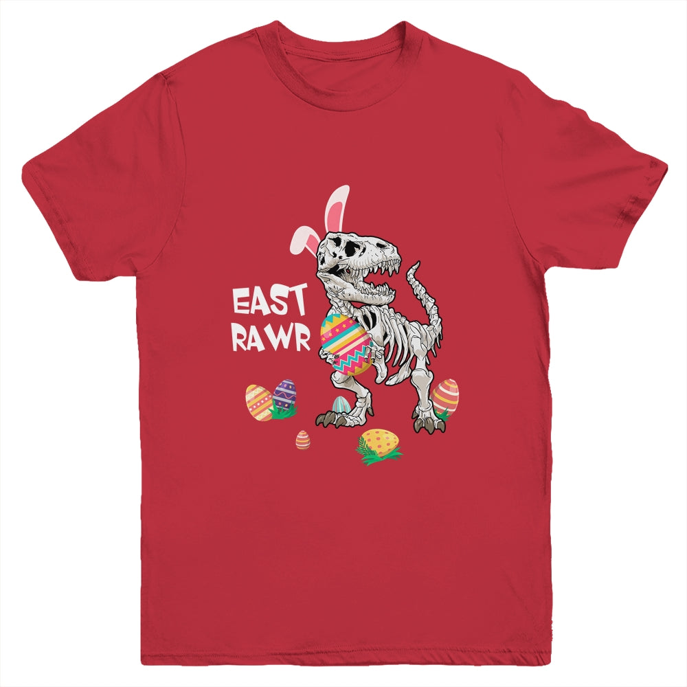Funny Eastrawr T Rex Dinosaur Easter Day Boy Men Youth Shirt | siriusteestore
