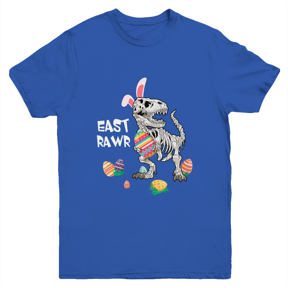 Funny Eastrawr T Rex Dinosaur Easter Day Boy Men Youth Shirt | siriusteestore