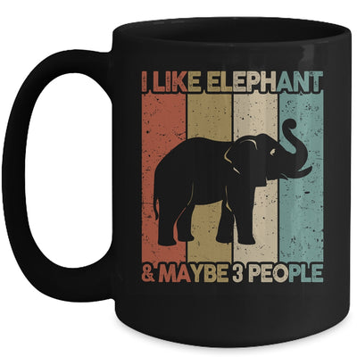 Funny Elephant Design For Kids Men Women Animal Vintage Mug | siriusteestore