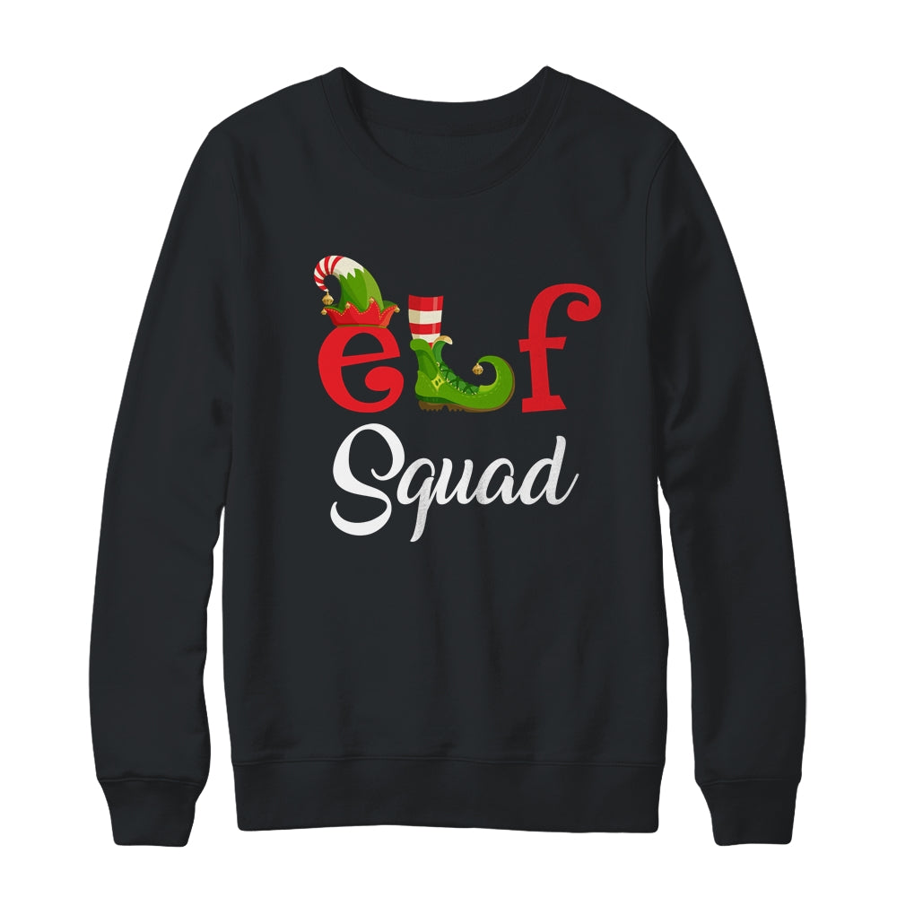 Funny Family Christmas Matching Holiday Group Elf Squad Shirt & Sweatshirt | siriusteestore