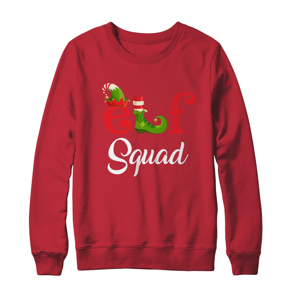 Funny Family Christmas Matching Holiday Group Elf Squad Shirt & Sweatshirt | siriusteestore