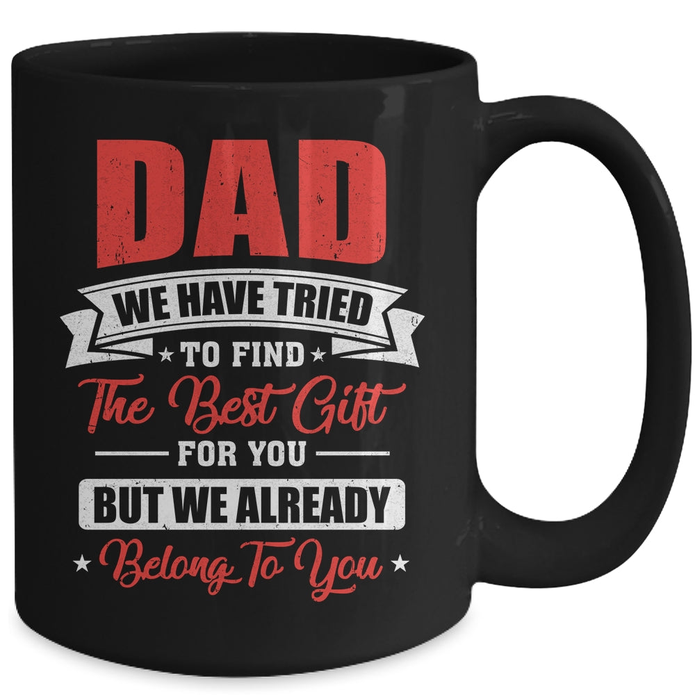 Funny Fathers Day for Dad from Daughter Son Wife for Daddy Mug | siriusteestore