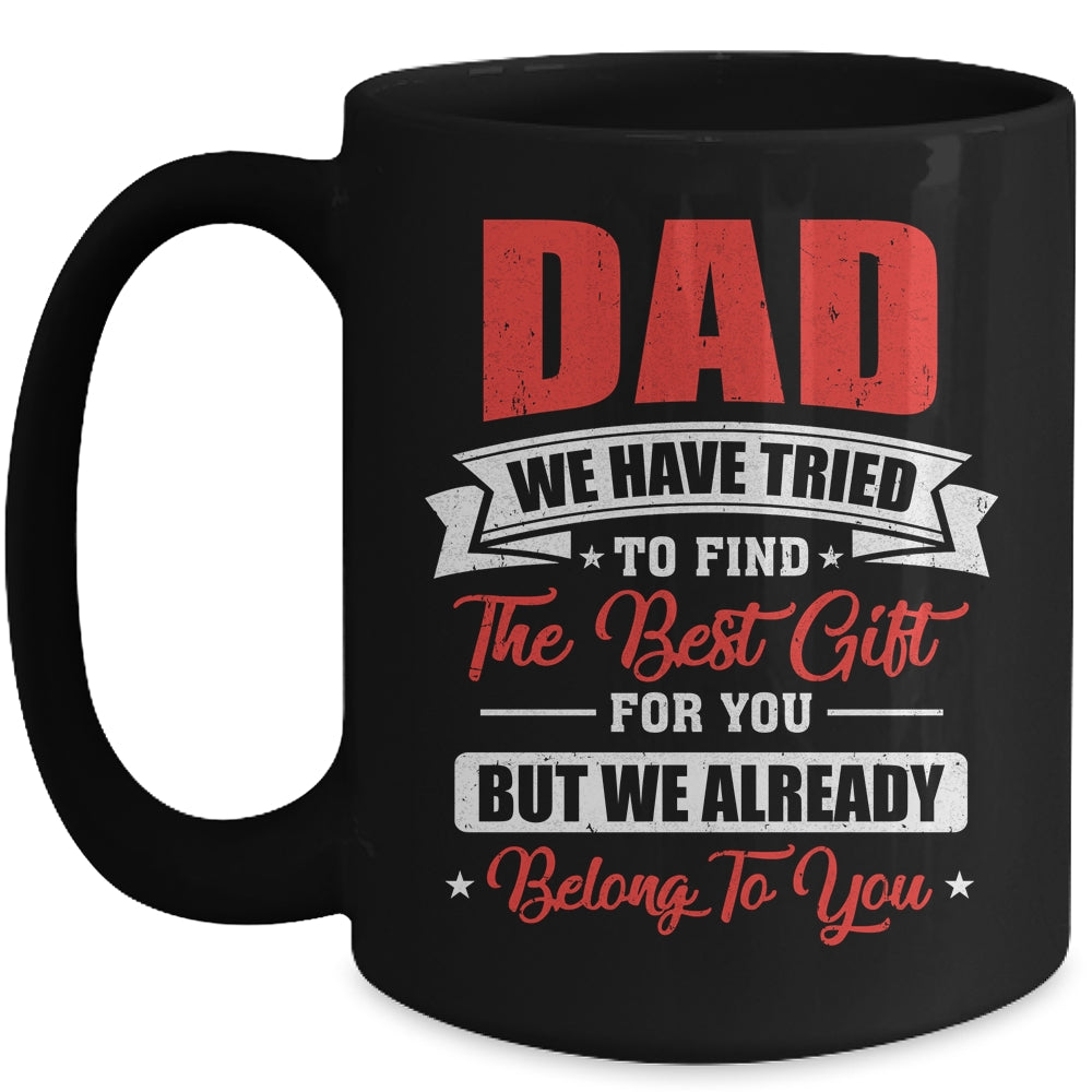 Funny Fathers Day for Dad from Daughter Son Wife for Daddy Mug | siriusteestore