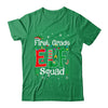 Funny First Grade Elf Squad Teacher Christmas Child Xmas Shirt & Sweatshirt | siriusteestore