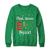 Funny First Grade Elf Squad Teacher Christmas Child Xmas Shirt & Sweatshirt | siriusteestore