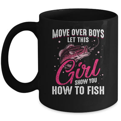 Funny Fishing Design For Girls Women Fisherman Fishing Lover Mug | siriusteestore
