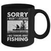 Funny Fishing For Men Women Trout Bass Fisherman Vacation Mug | siriusteestore