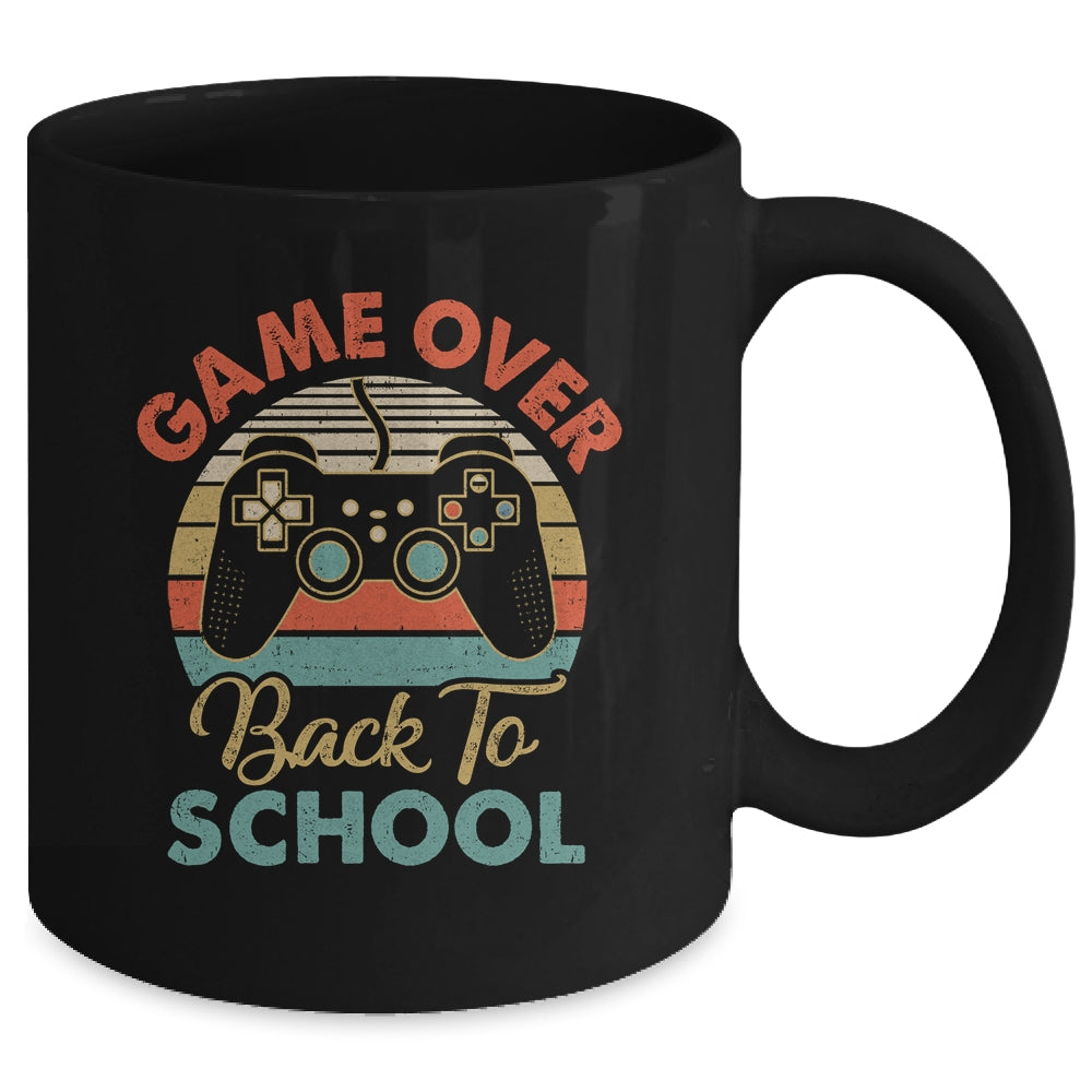 Funny Game Over Teacher Student Controller Back To School Mug | siriusteestore