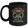 Funny Game Over Teacher Student Controller Back To School Mug | siriusteestore