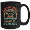 Funny Game Over Teacher Student Controller Back To School Mug | siriusteestore