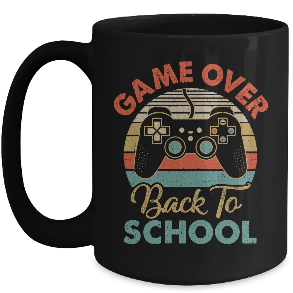 Funny Game Over Teacher Student Controller Back To School Mug | siriusteestore