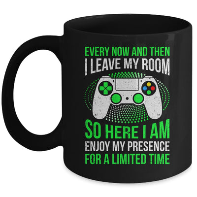 Funny Gaming Every Now And Then I Leave My Room Gamer Mug | siriusteestore