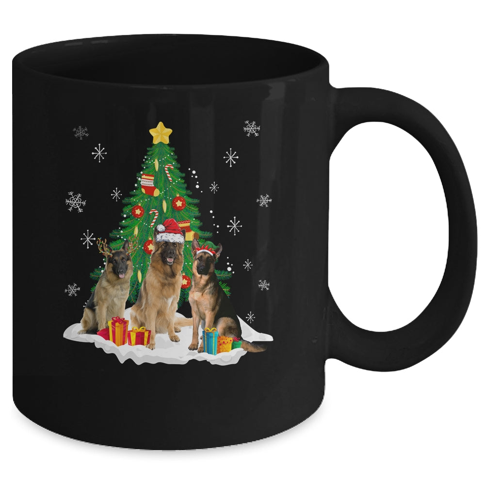Funny German Shepherd Ugly Christmas Dog Lovers Women Mug | siriusteestore