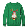 Funny Guinea Pig Reindeer Lights Ornament Santa Christmas Xmas Shirt & Sweatshirt | siriusteestore