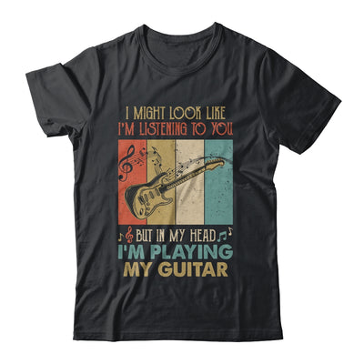 Funny Guitar Design For Men Guitarist Guitar Player Vintage Shirt & Hoodie | siriusteestore