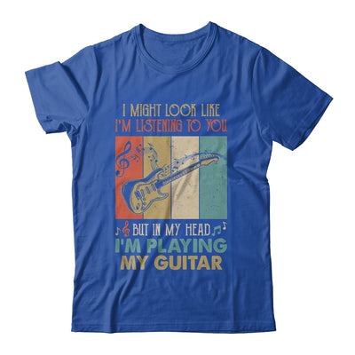 Funny Guitar Design For Men Guitarist Guitar Player Vintage Shirt & Hoodie | siriusteestore
