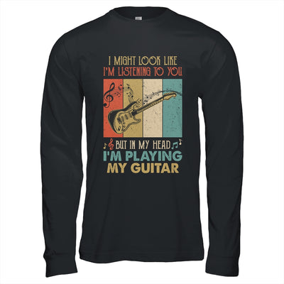Funny Guitar Design For Men Guitarist Guitar Player Vintage Shirt & Hoodie | siriusteestore
