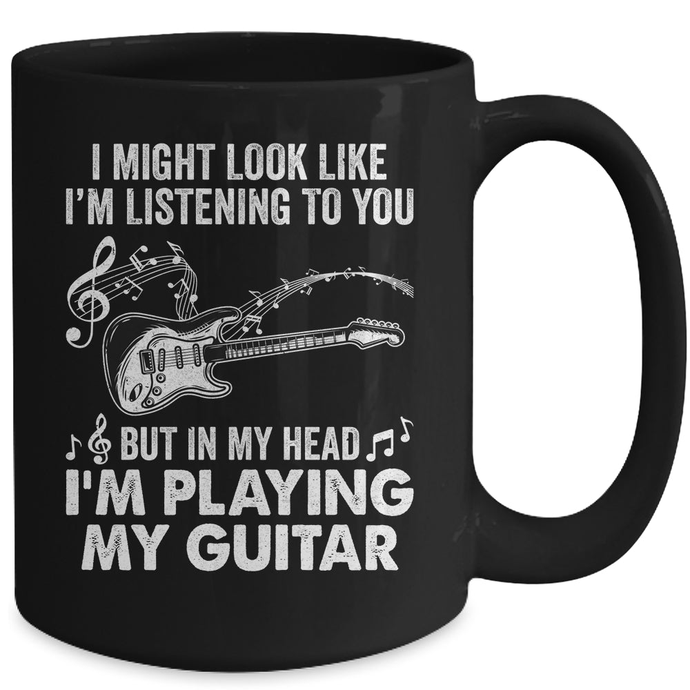 Funny Guitar Design For Men Women Guitarist Guitar Player Mug | siriusteestore