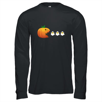 Funny Halloween For Women Kids Men Pumpkin Ghost Mask Shirt & Hoodie | siriusteestore